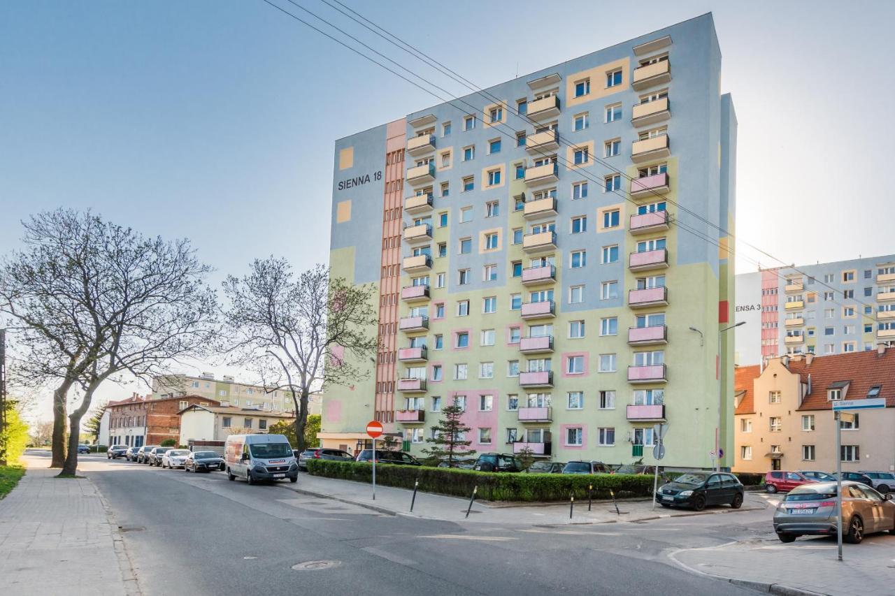Apartmán Mieszkanie Przy Kasztanie Blisko Plazy I Centrum Gdaňsk Exteriér fotografie